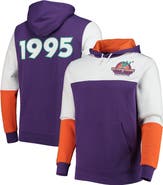 Mitchell & Ness Men's Mitchell & Ness Purple NBA Hardwood Classics 1995 All-Star Game Colorblock Fusion Pullover Hoodie