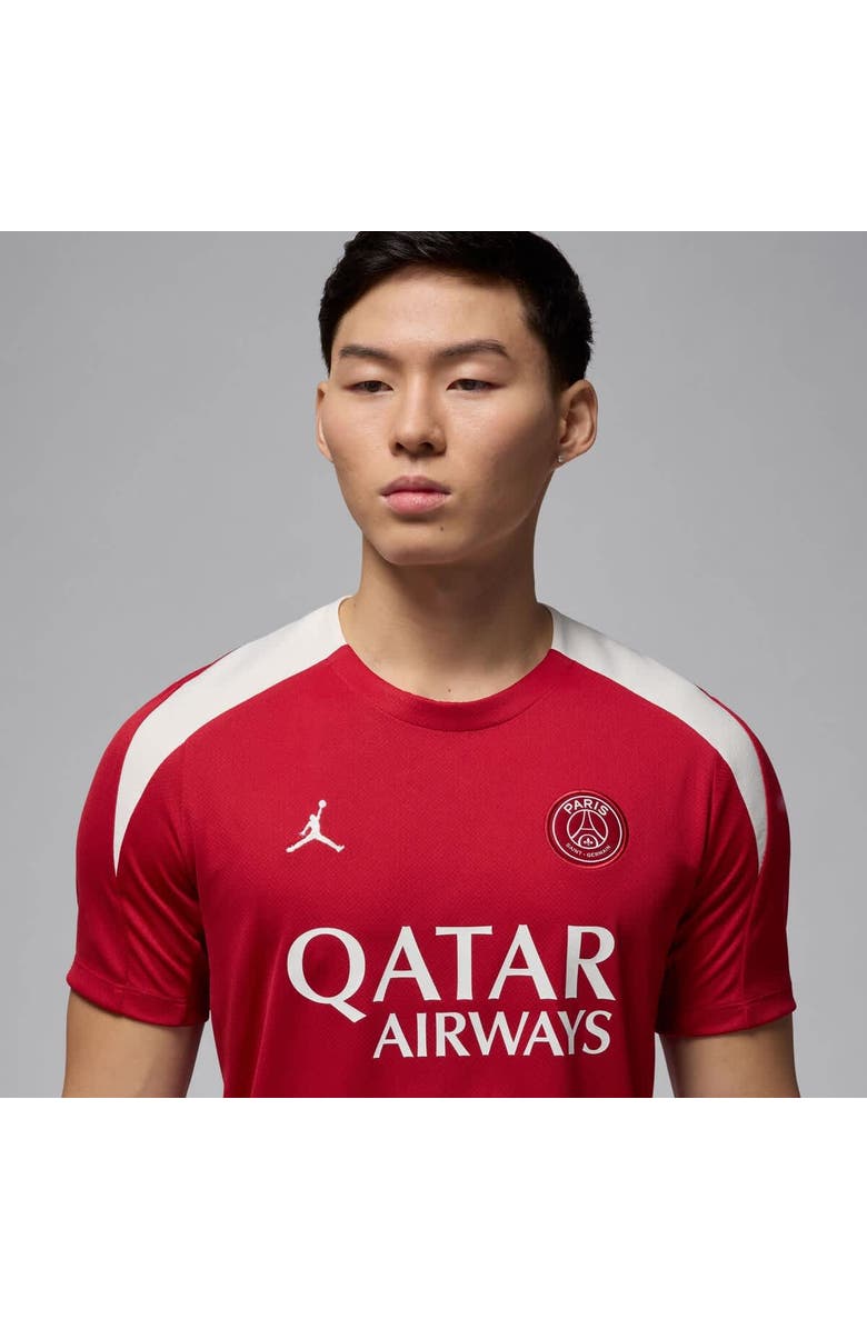 Jordan Brand Men's Jordan Brand Red Paris Saint-Germain 2024/25 Fourth Strike Performance Top, Alternate, color, 