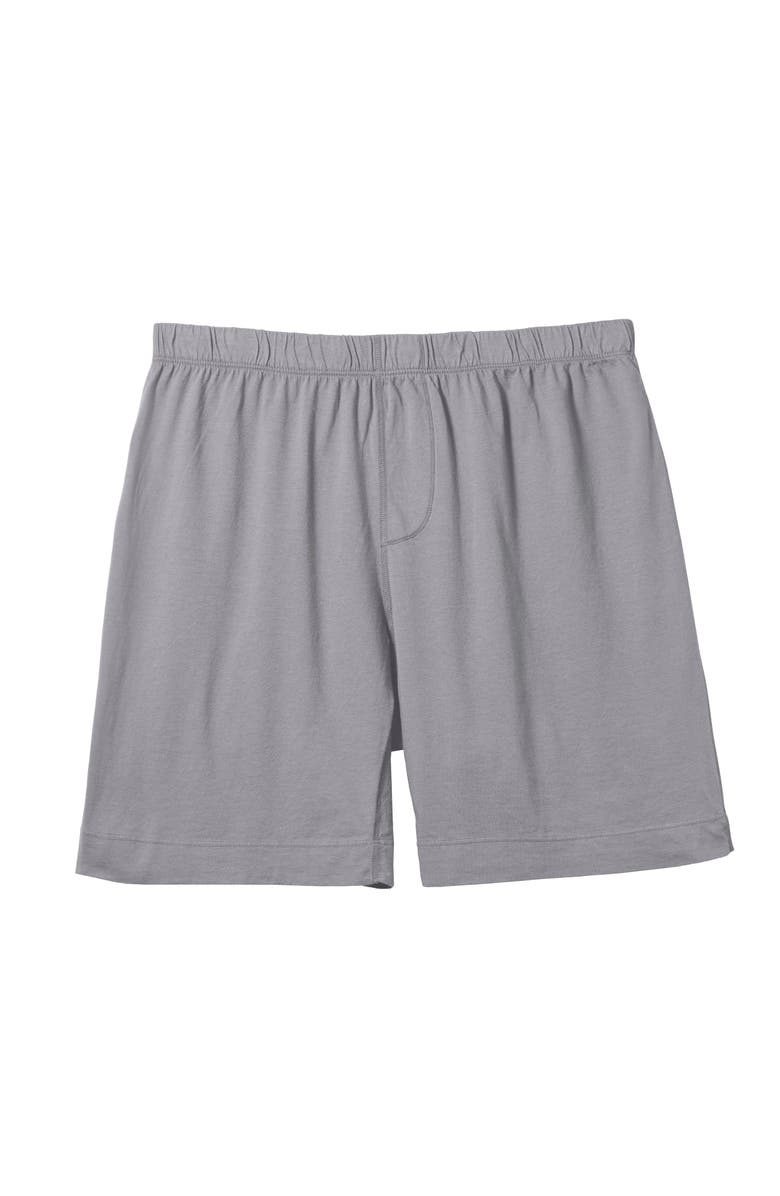 City Threads USA-Made Men's Soft 100% Cotton Jersey Boxer, Main, color, 