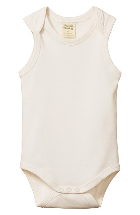Sleeveless Organic Cotton Bodysuit