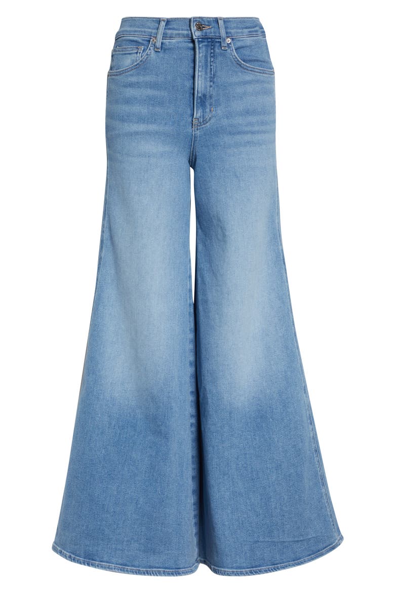 Jesse Hight Waist Ultra Flare Leg Jeans, Alternate, color, BIG SPLASH