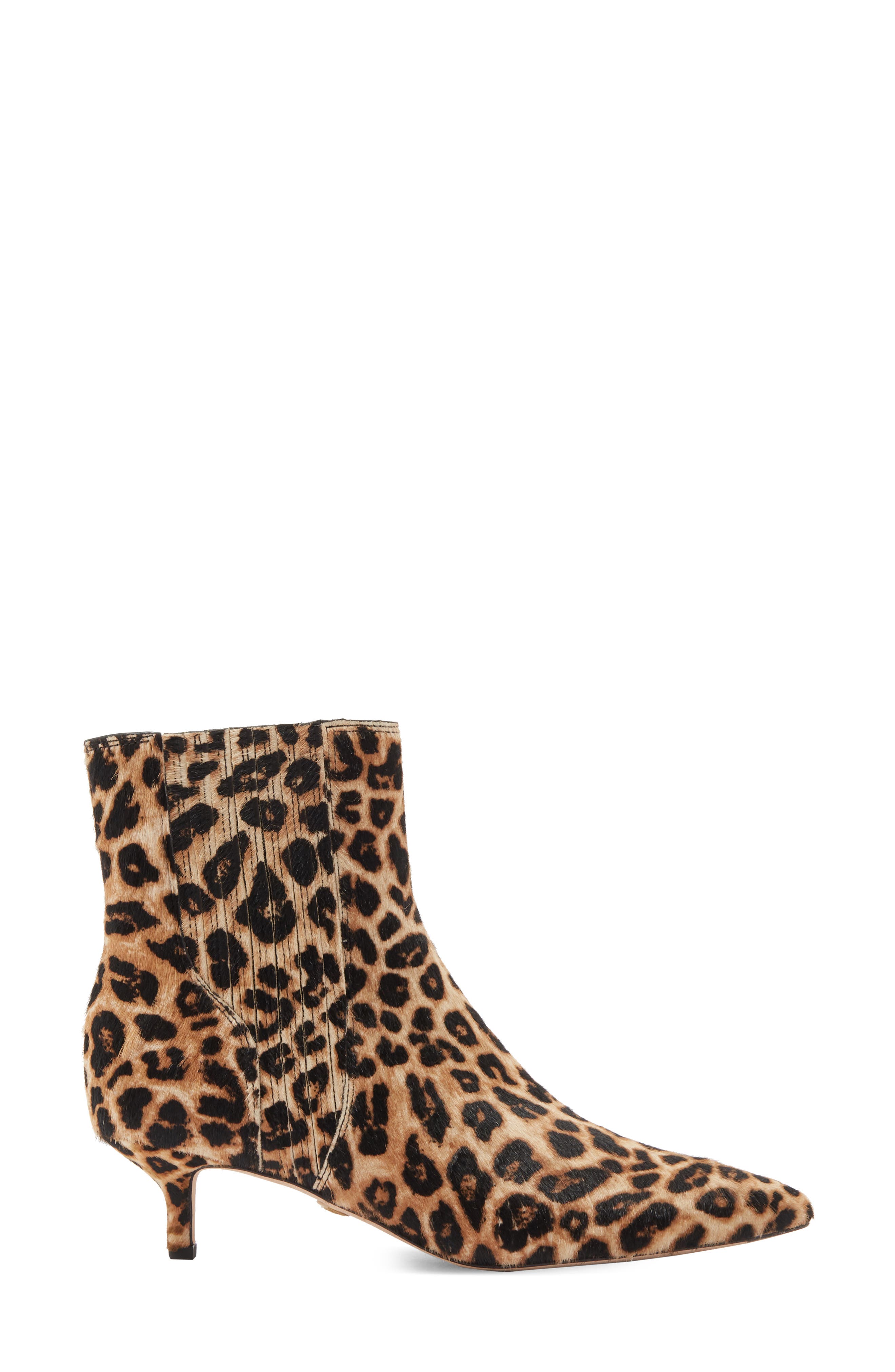 Lisa Kitten Heel Bootie, Alternate, color, LEOPARD
