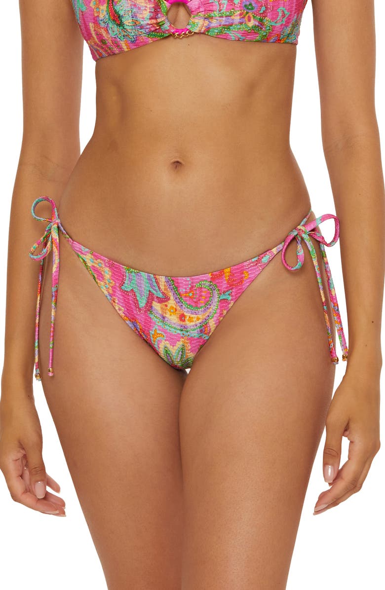Becca Polynesia Side Tie Bikini Bottoms, Main, color,