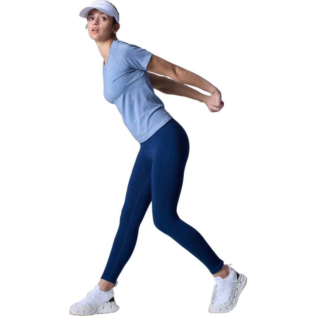 COZY ZERO Tech Merino Medium Pressure Legging in Poseidon  product