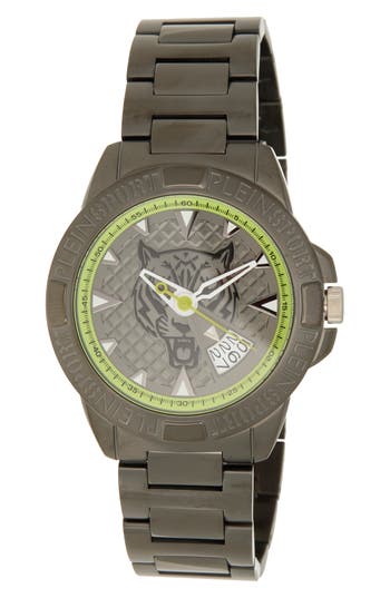 Philipp Plein Touchdown Bracelet Watch, 44mm In Gun