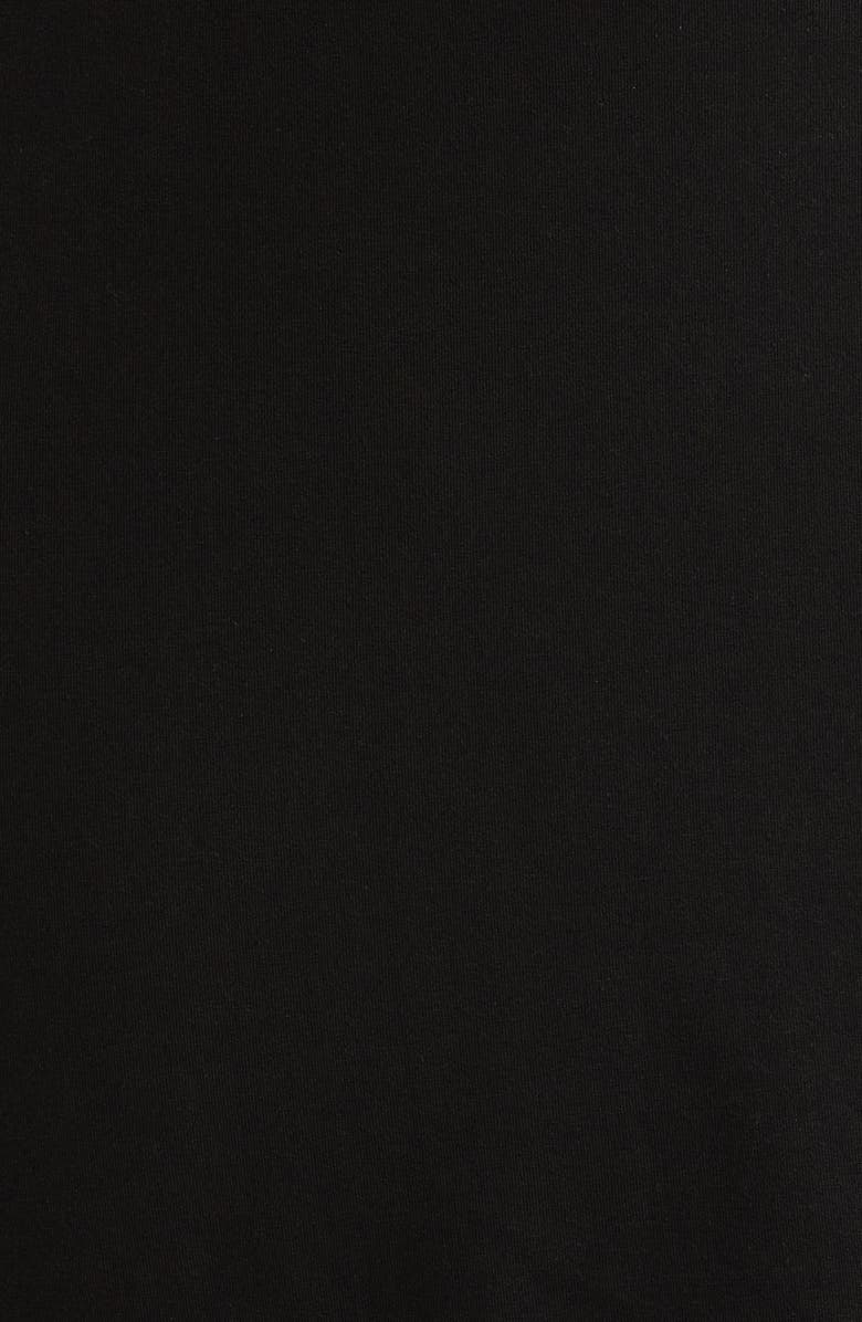 Eileen Fisher Skirted Ankle Leggings, Alternate, color, Black