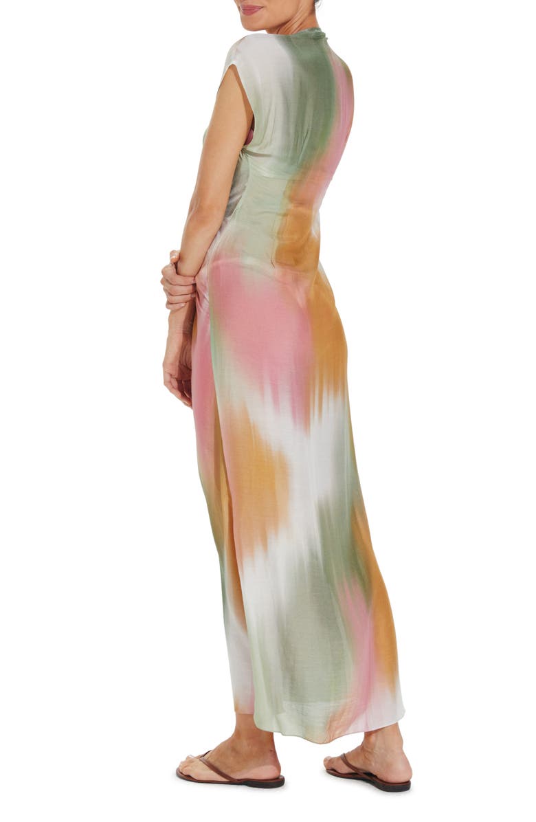 ViX Paula Hermanny Duala Sasha Long Cover-Up Dress, Alternate, color,