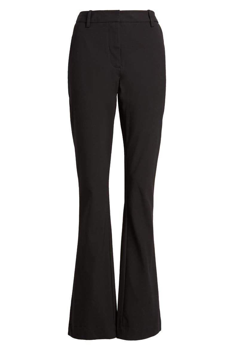 Donna Flare Pants, Alternate, color, BLACK