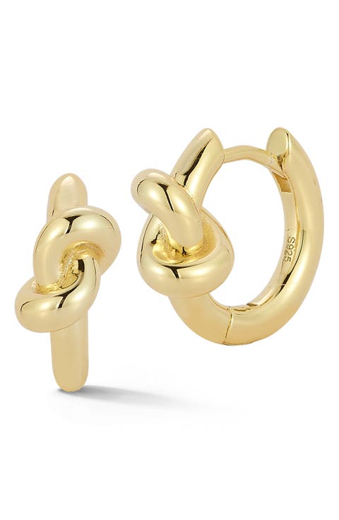 Love Knot Hoop Earrings
