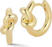 GLAZE JEWELRY Love Knot Hoop Earrings