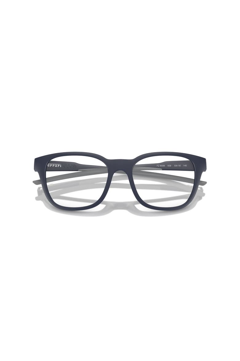 53mm Square optical glasses, Alternate, color, Blue