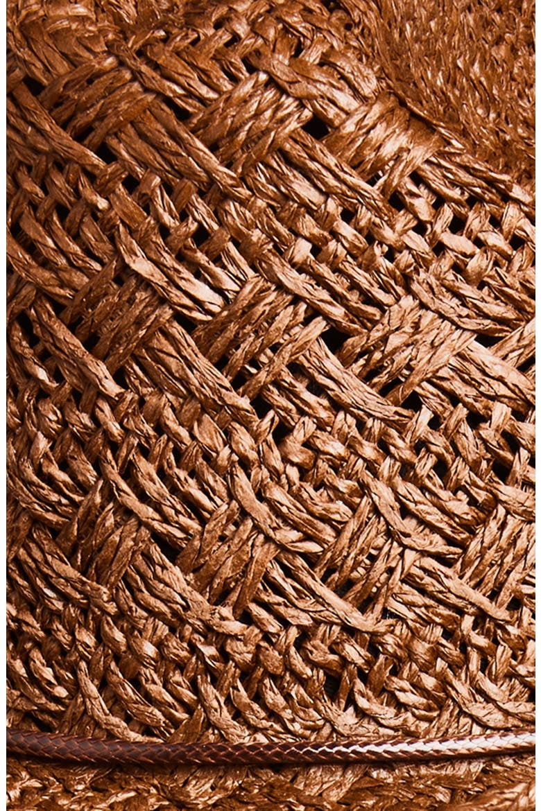 Phoenix Straw Cowboy Hat, Alternate, color, CAROB
