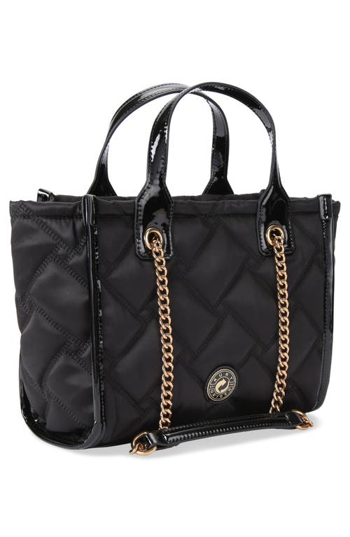 Kurt Geiger London Small Hoxton Quilted Shopper Bag In Black