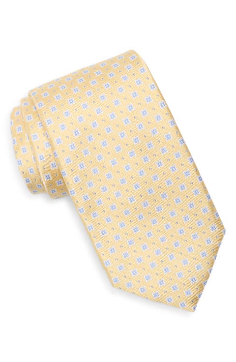 Landon Neat Silk Jacquard Tie