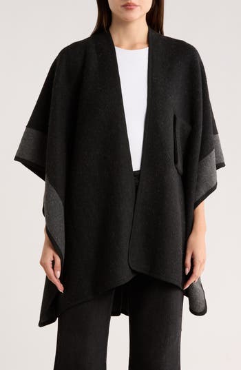 Patrizia Luca Colorblock Cardigan In Black