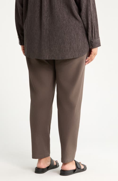 Eileen Fisher Slim Ankle Pants In Gray