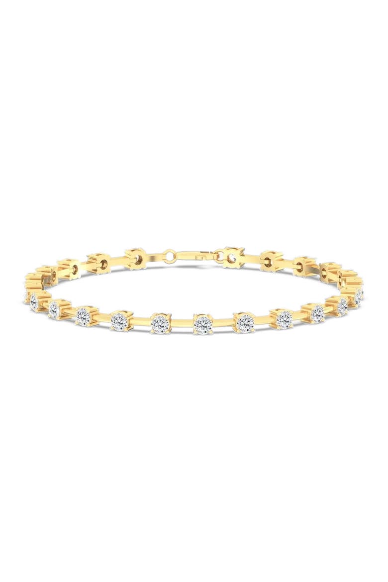 Orbit Tennis Bracelet Lab Diamond in 14K Gold, Main, color, Yellow Gold