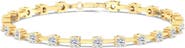 Everlee Orbit Tennis Bracelet Lab Diamond in 14K Gold