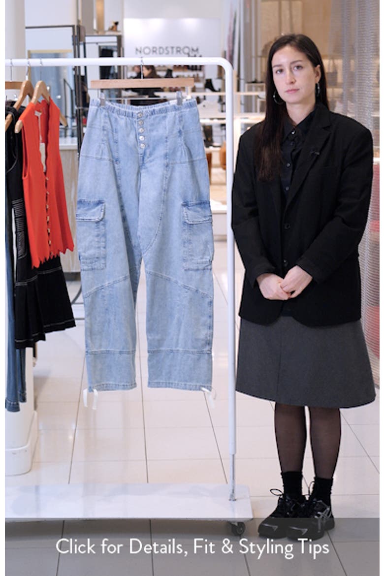 Wallflower Barrel Leg Cotton Jeans video