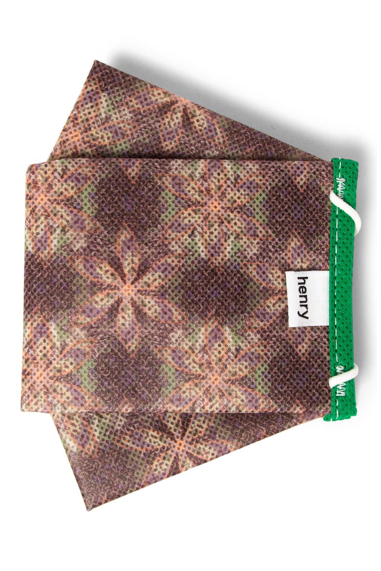 Adult Pleated Face Mask, Main, color, CHIA FLOWER