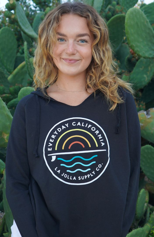 Everyday California Cabrillo Hoodie In Black