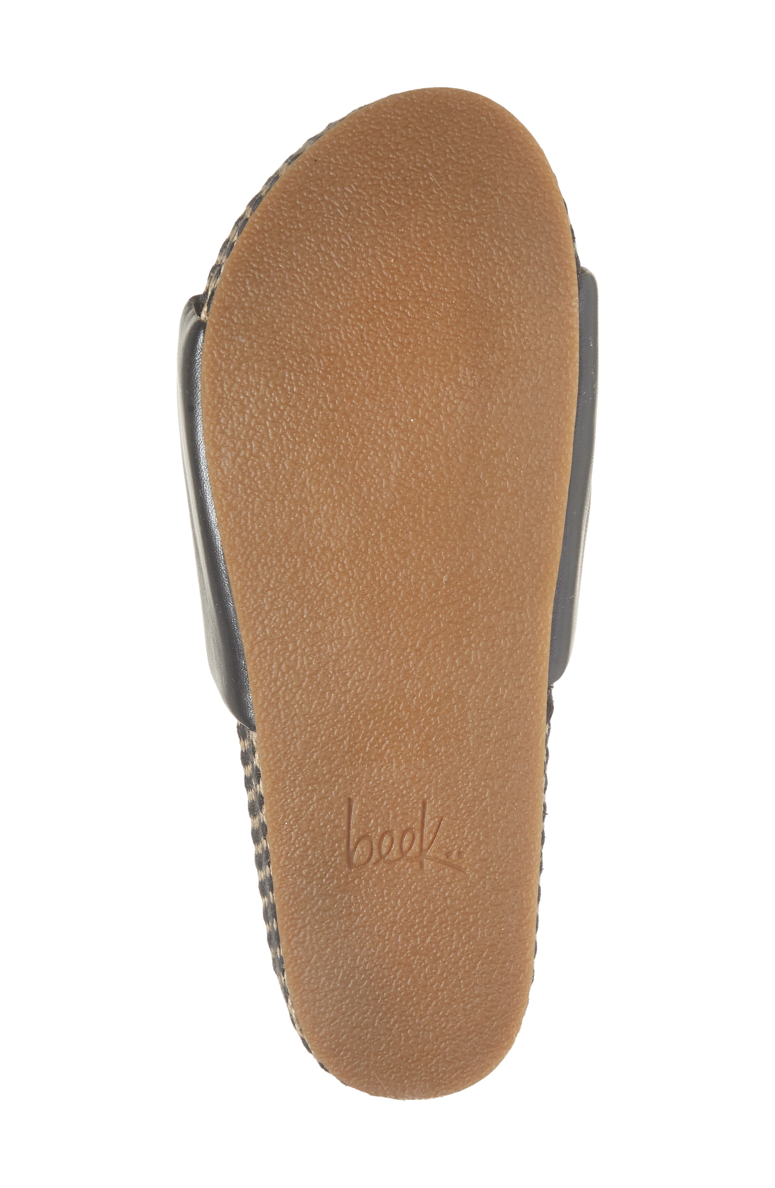Albatross Platform Sandal, Alternate, color, BLACK