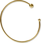 Argento Vivo Sterling Silver Ball Cuff Bracelet