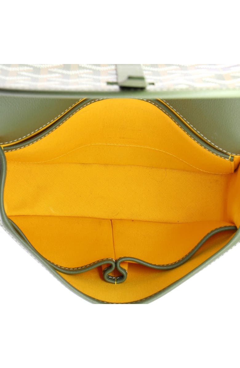 Pre-Owned Goyard Belvedere II Messenger Bag Coated Canvas PM, Alternate, color, Green