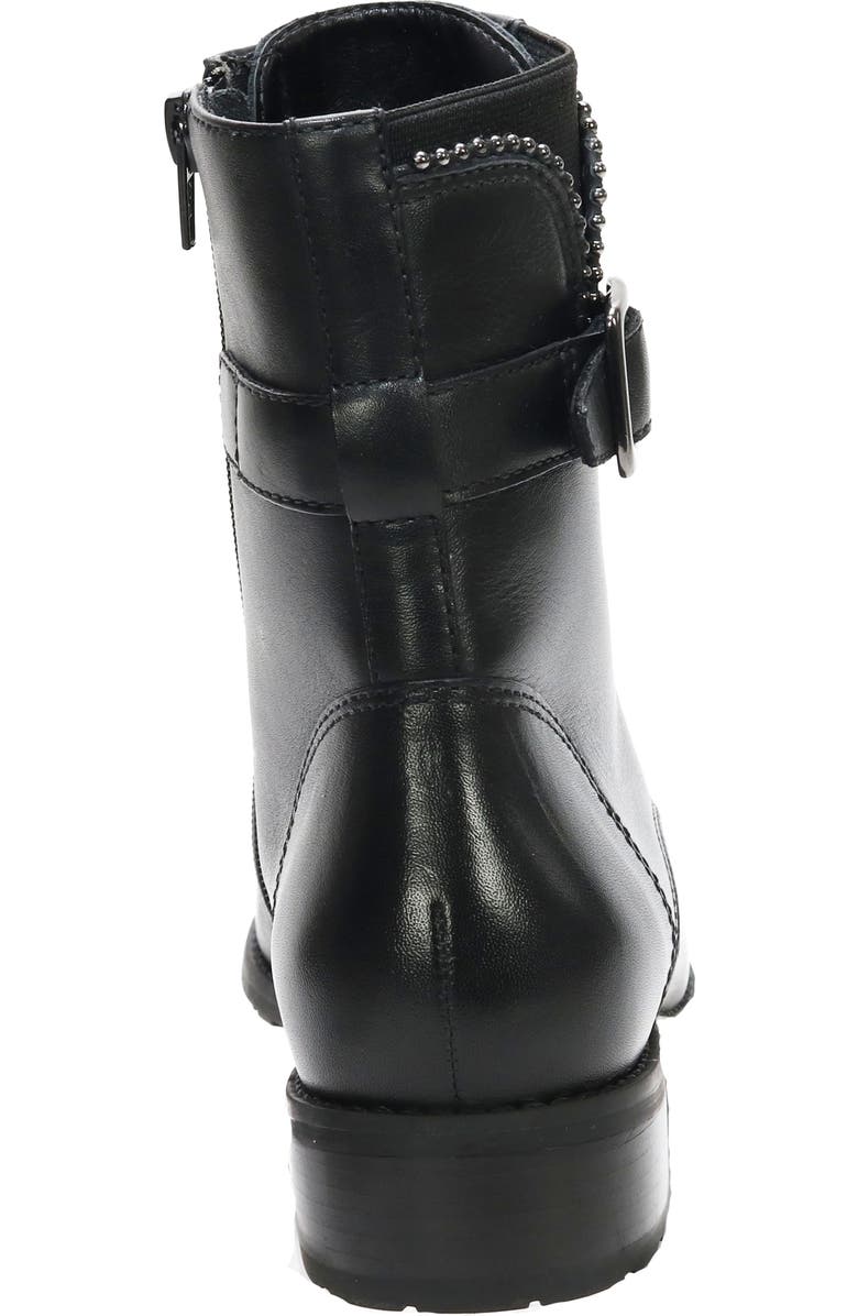 David Tate College Bootie, Alternate, color, Black Calf/ Croc