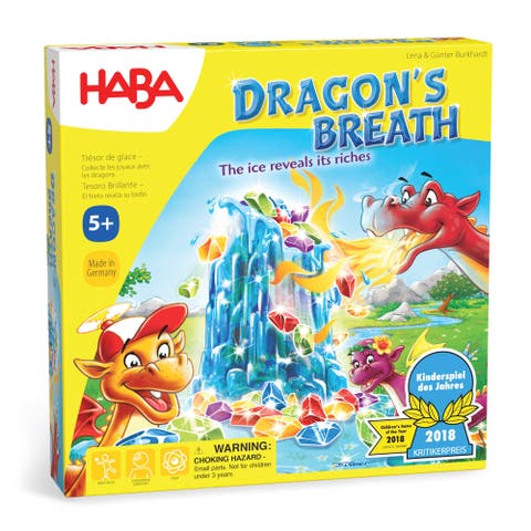 Dragon's Breath Board Game - Award- Winning Board Games for Family Night and Exciting Tabletop Adventures for Dragon Fans Ages 5 and Up