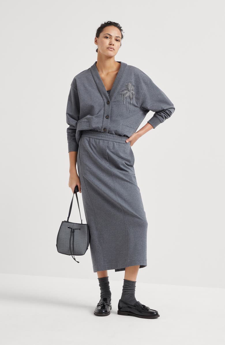 Brunello Cucinelli Lightweight French terry sweatshirt, Alternate, color,