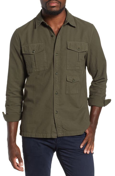 Pioneer Tri-Pocket Long Sleeve Slim Fit Shirt
