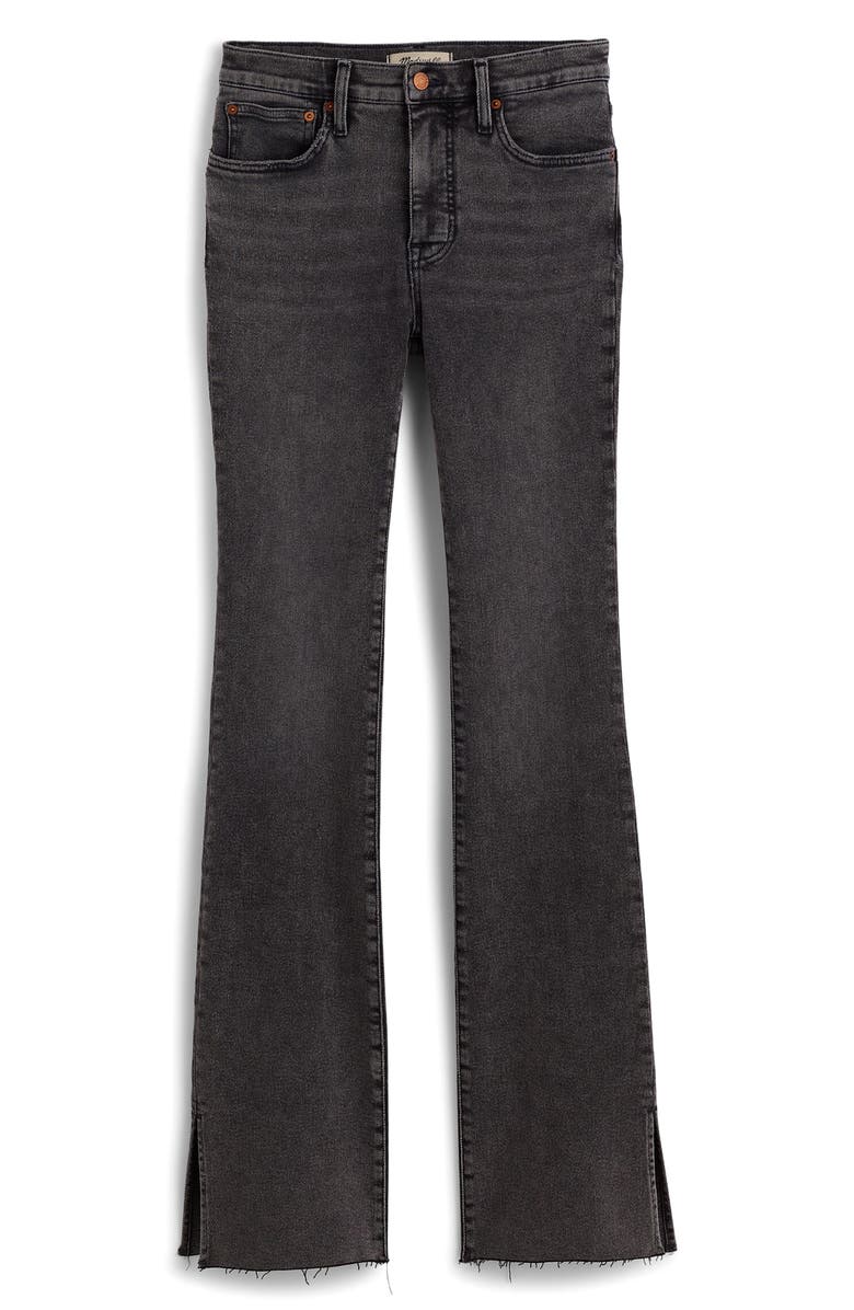 Madewell Kick Out Raw Hem Jeans, Alternate, color, Paynes Wash