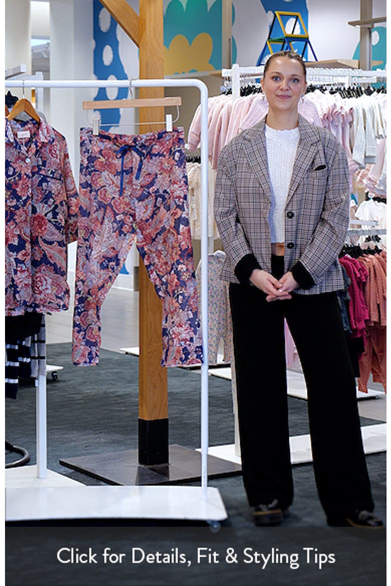 Ella Cotton & Silk Crop Pajamas video