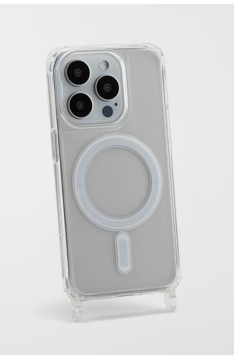 Cordée Cases Silicone Phone Case, Alternate, color, Clear