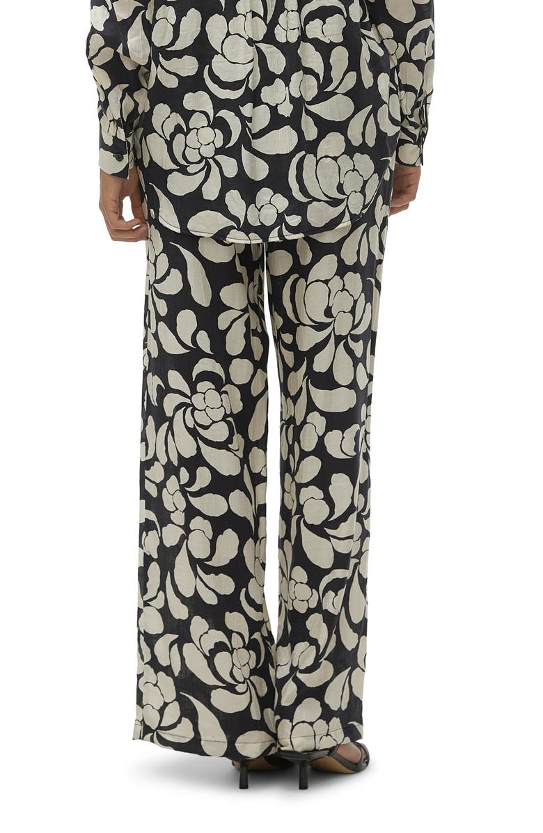 VERO MODA Gaja Print Wide Leg Pants, Alternate, color,