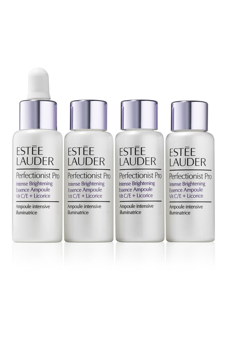 Pro Treatment Intense Brightening Essence Serum Ampoule with Vitamin C/E+ Licorice Set, Main, color, NO COLOR