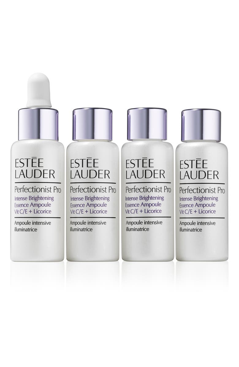 Estée Lauder Pro Treatment Intense Brightening Essence Serum Ampoule with Vitamin C/E+ Licorice Set, Main, color,