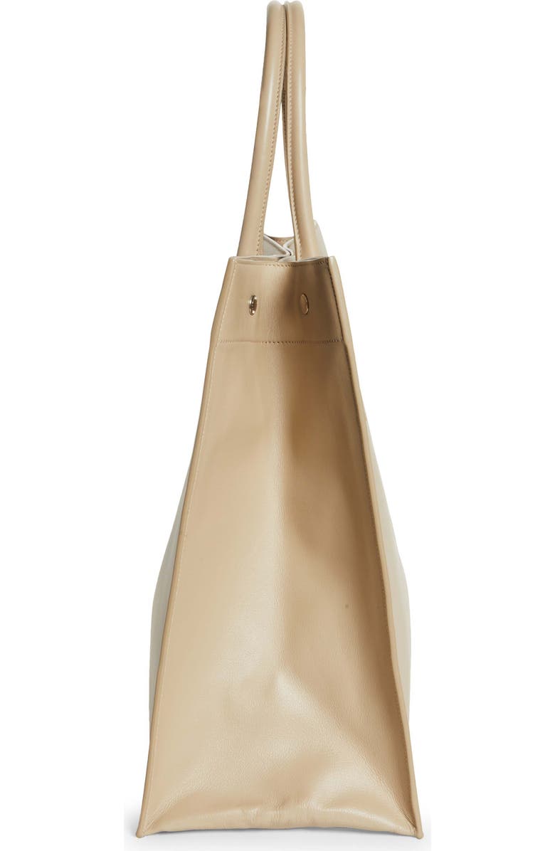 Saint Laurent Large Rive Gauche Leather Tote, Alternate, color,