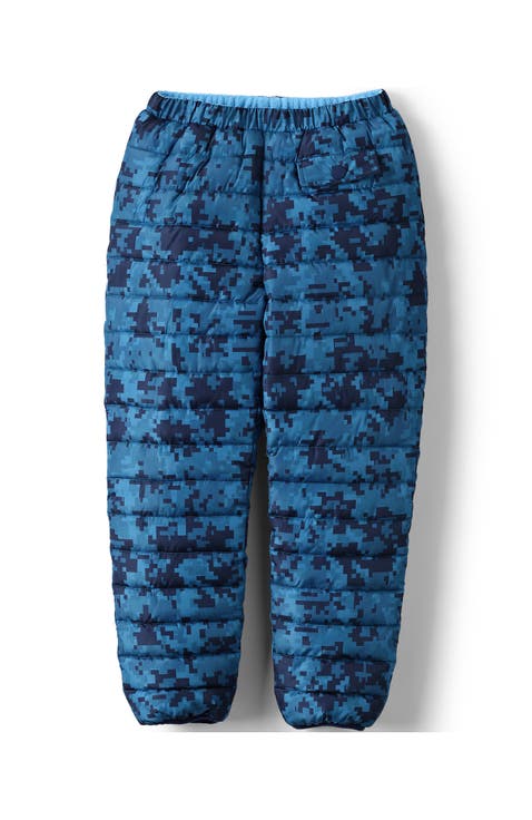 Boys Reversible Fleece Puffer Pants