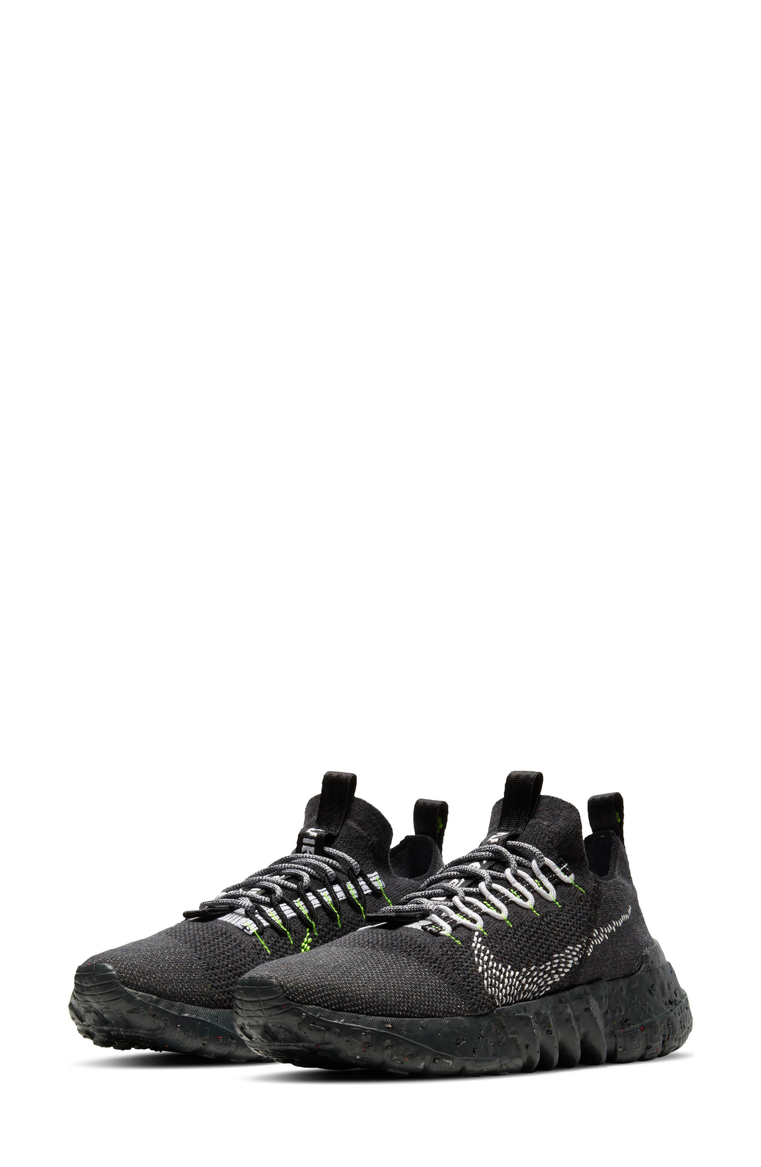 Space Hippie 01 Flyknit Sneaker, Main, color, ANTHRACITE/WHITE-BLACK-VOLT