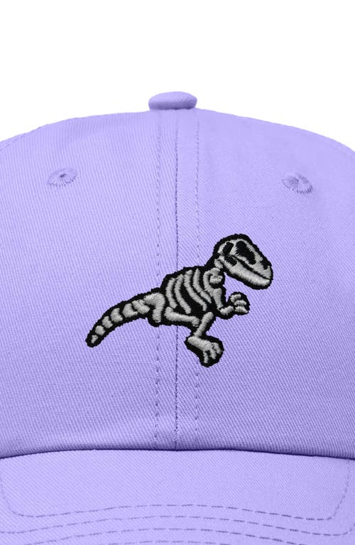 Dalix Fossil Embroidered Outdoor Hat In Lavender