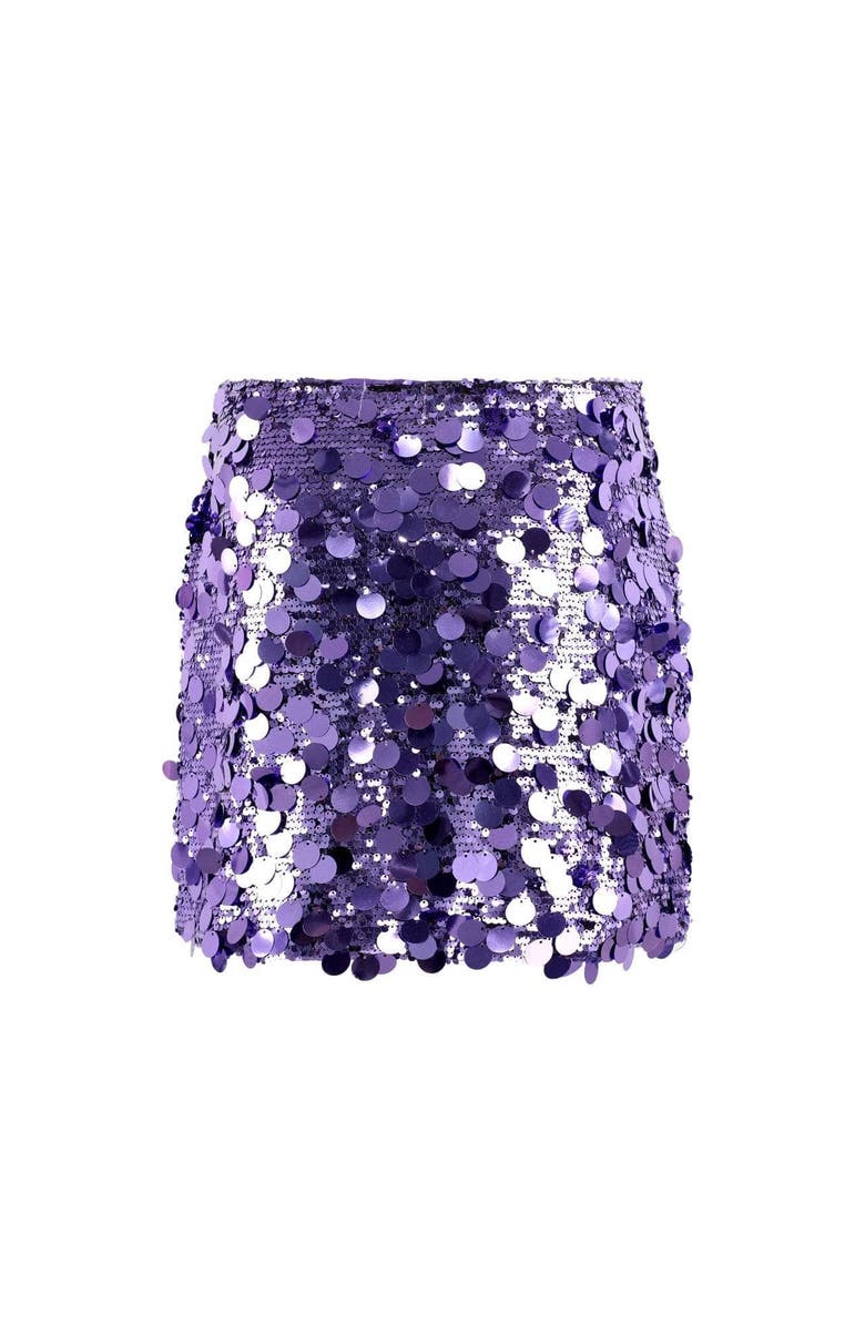 Lola + The Boys Women's Magic Paillette Mini, Main, color, Purple