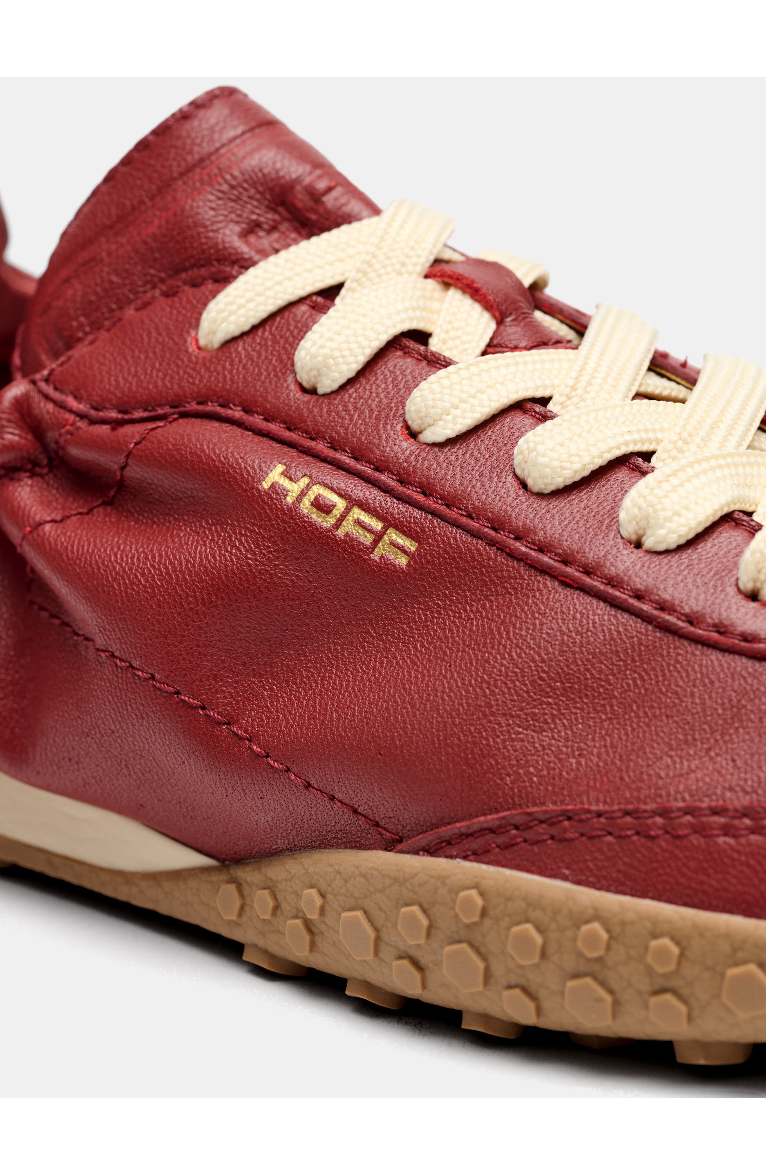 Bridge Leather Sneaker, Alternate, color, CLAY
