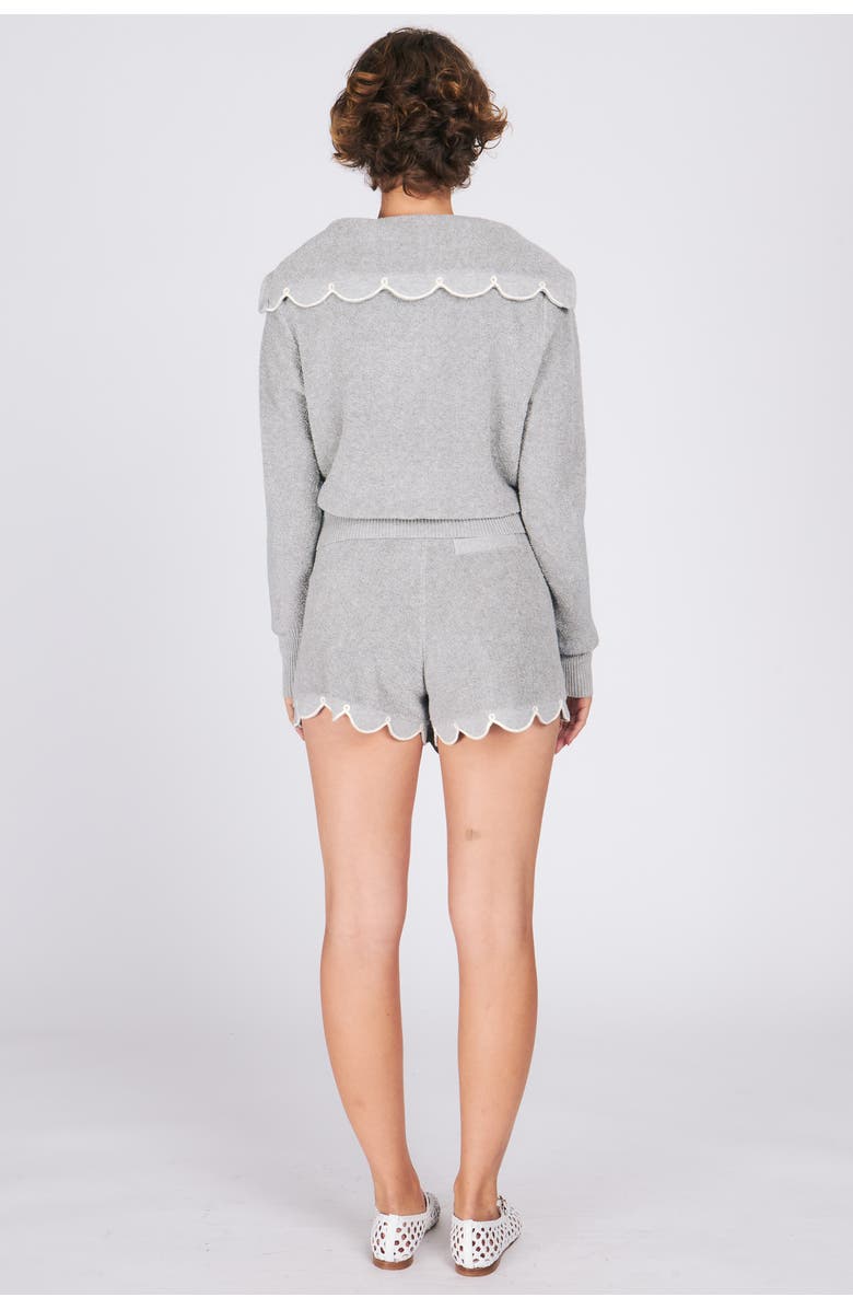 RACHEL ANTONOFF Nico Half-Zip, Alternate, color, Grey