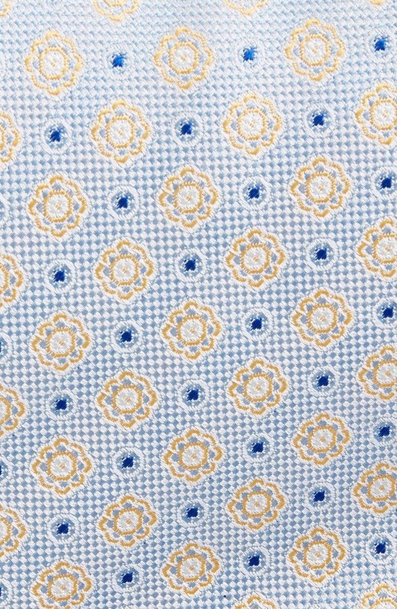 Canali Neat Medallion Silk Tie, Alternate, color, 