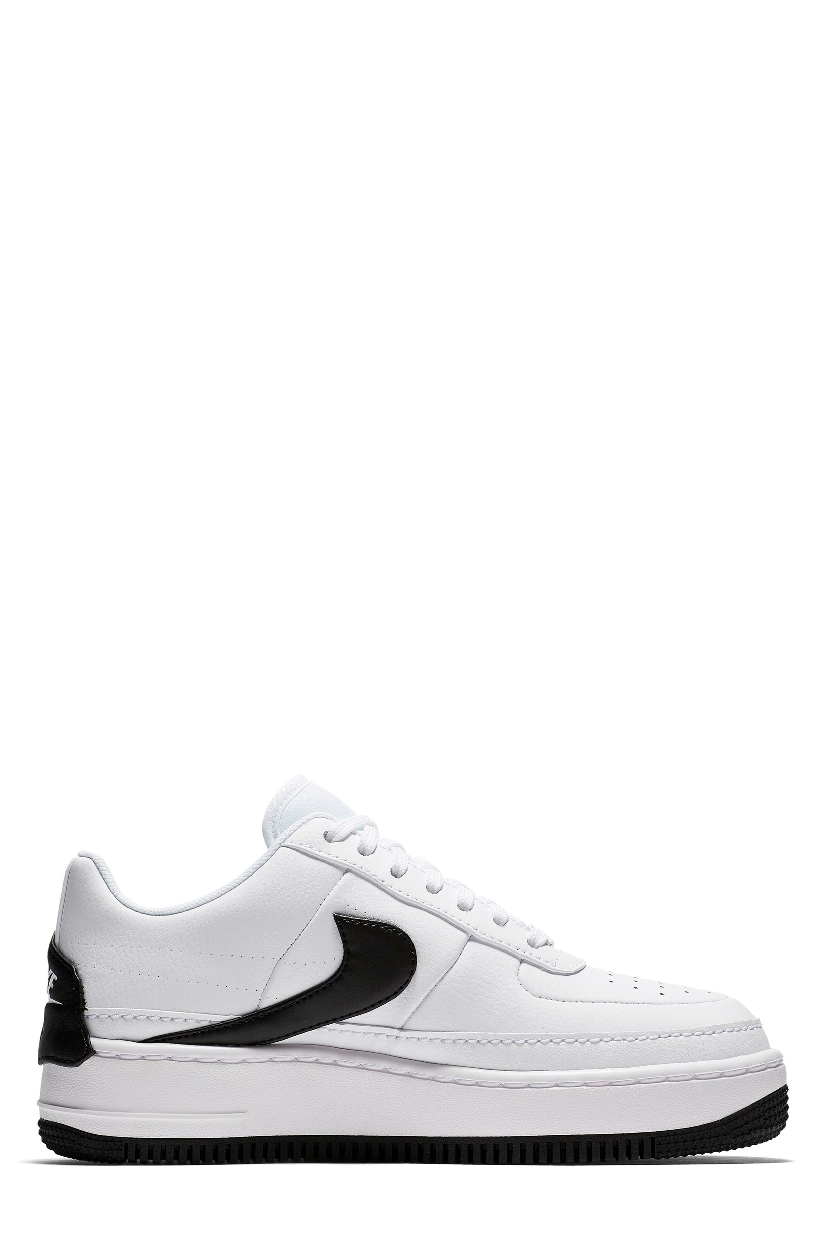 Air Force 1 Jester XX Sneaker, Alternate, color, WHITE/ BLACK