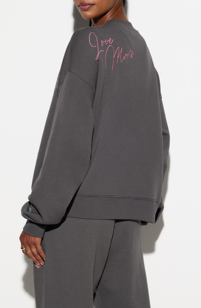 Spiritual Gangster Good Vibes Roam Cotton Blend Sweatshirt, Alternate, color, 