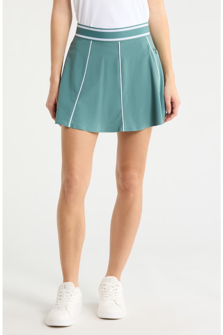 Phoenix Flare Miniskirt, Main, color, MARSH