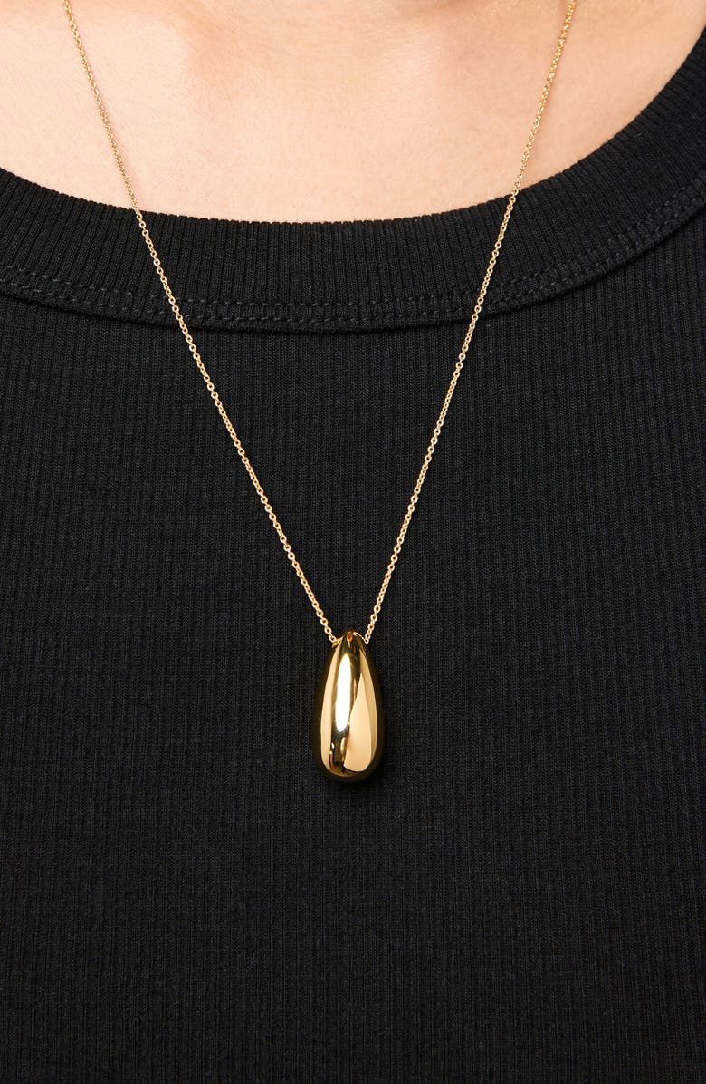 Ana Luisa Soren Teardrop Pendant Necklace, Alternate, color, Gold